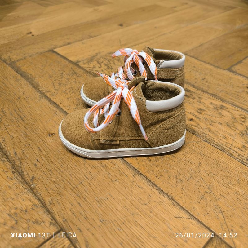 SHOOPOM BOUBA ZIP DESERT light camel chaussures premiers pas – Image 2