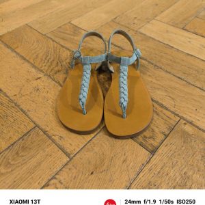 POM D’API PLAGETTE ANTIC TONG velours grey sandales fille