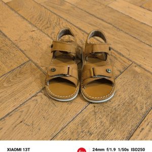 POM D’API WAFF EASY camel sandale garçon