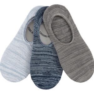 3PK MENS NON TERRY NO SHOW LINER