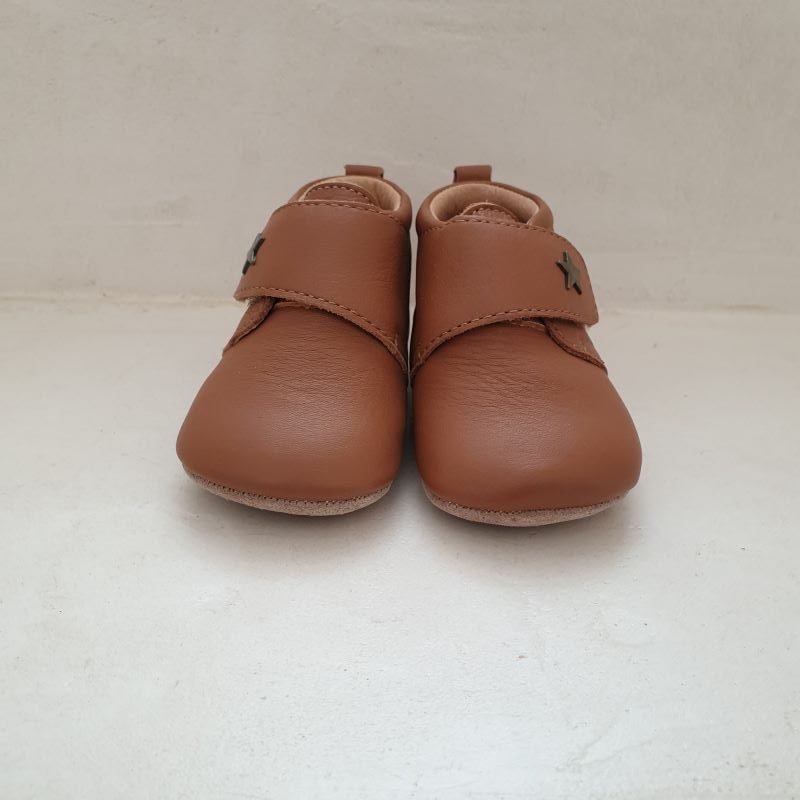 BISGAARD CHAUSSON CUIR CAMEL 12301 – Image 2