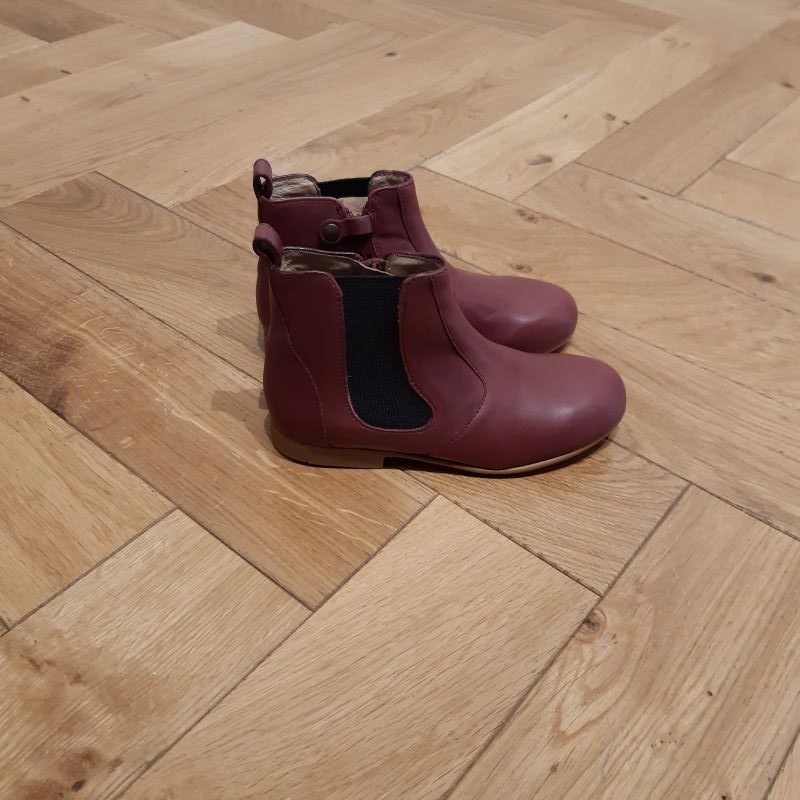 CLOTAIRE CHLORIS ZIP BOOTS bordeaux – Image 2