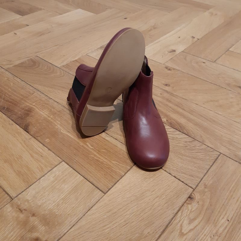 CLOTAIRE CHLORIS ZIP BOOTS bordeaux – Image 4