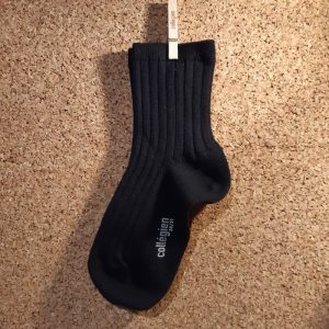 COLLEGIEN chaussette courte la mini noir de charbon