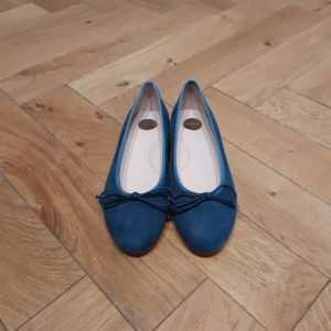 BEBERLIS CHAUSSURE ballerine 17373 bleu canard