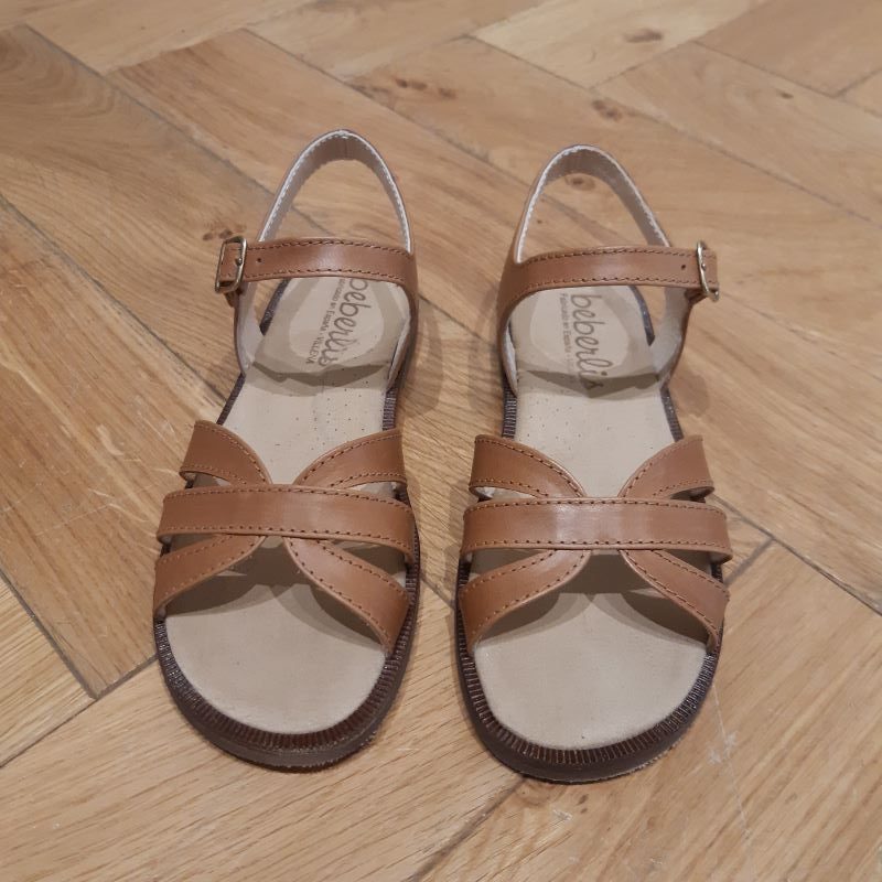 BEBERLIS sandale fille 21914 camel – Image 3