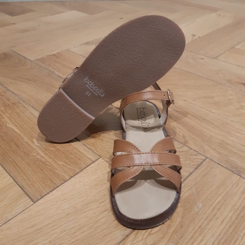 BEBERLIS sandale fille 21914 camel – Image 4