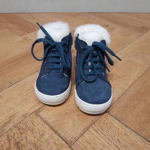 POM D&rsquo;API Start Top FUR CUIR petrol