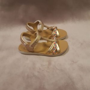 SHOOPOM SANDALE FILLE GOA SALOME copper multi platine
