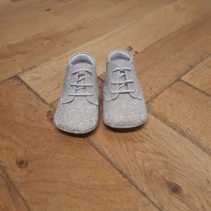 BEBERLIS CHAUSSURE LAYETTE LOGIPI pailleté BOTTILLON LACET
