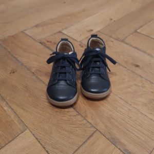 SHOOPOM BOUBA ZIP LACE marine chaussure premiers pas