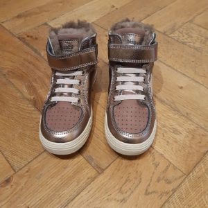 BISGAARD Chaussure montante ISAK fourrées ROSE GOLD