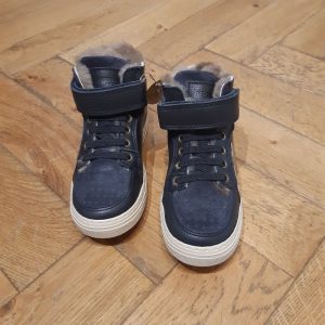 BISGAARD CHAUSSURE MONTANTE ISAK FOURREES DARK BLUE