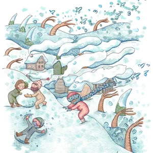 Carte de souhaits - Hivernation