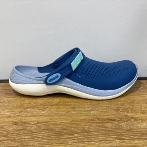 CROCS LITERIDE 360 CLOG bleu vert et bleu ciel et blanc