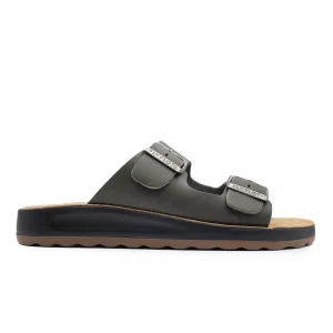 Leather Man Slipper Greenfinch