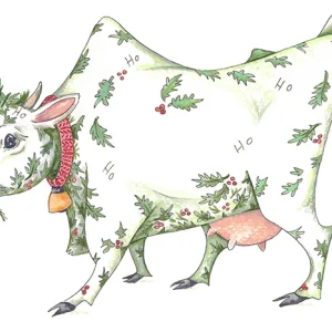 Carte de souhaits - Meuuuhry Christmas