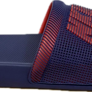 CLAQUETTE NKRE bleu et Rouge