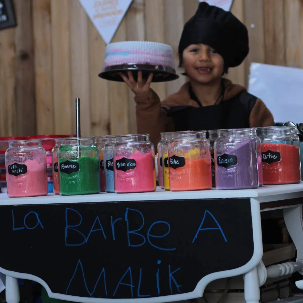 Une petite fête de barbe à papa pour 4 personnes - La Barbe à Malik