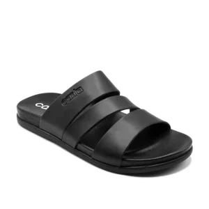 CANIA CLAQUETTE 3 BANDES NOIR