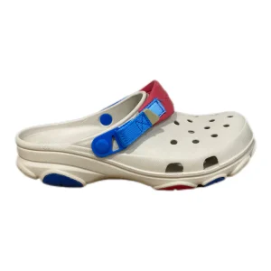 CROCS Classic All Terrain Clog beige et bleu et rouge
