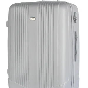 Valise grande taille Alistair - Collection Airo 2.0 - 4 roues - ABS ultra résistant - Argent