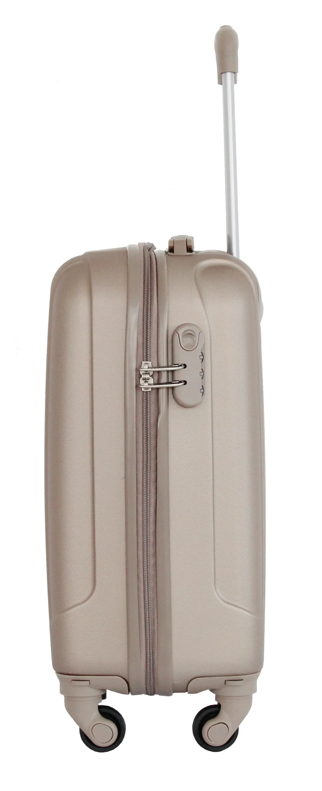 Valise cabine 52cm Alistair - Collection Airo 2.0 - 4 roues - ABS ultra résistant - Champagne – Image 2