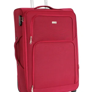Valise grande taille Alistair - Collection Plume 2.0 - 4 roues - Toile souple