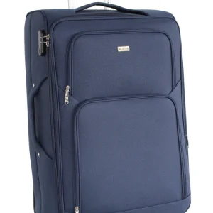 Valise grande taille Alistair - Collection Plume 2.0 - 4 roues - Toile souple