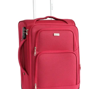 Valise cabine Alistair - Collection Plume 2.0 - 4 roues - Toile souple