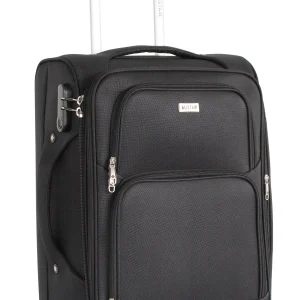 Valise cabine Alistair - Collection Plume 2.0 - 4 roues - Toile souple