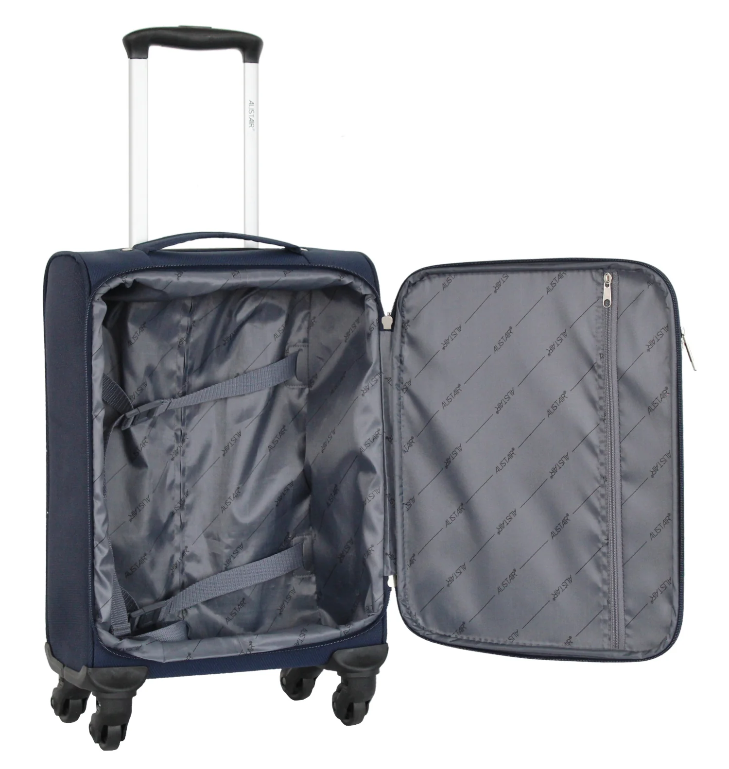 Valise cabine 52 cm Alistair - Collection Breeze - 4 roues - Toile souple – Image 2
