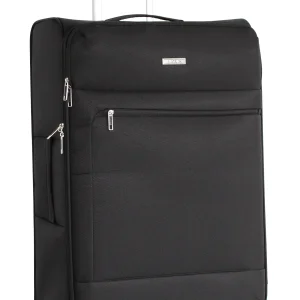 Valise grande taille Alistair - Collection Breeze - 4 roues - Toile souple