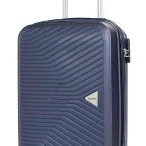 Valise cabine S Alistair - Collection Iron - 4 roues - ABS ultra résistant - Bleu