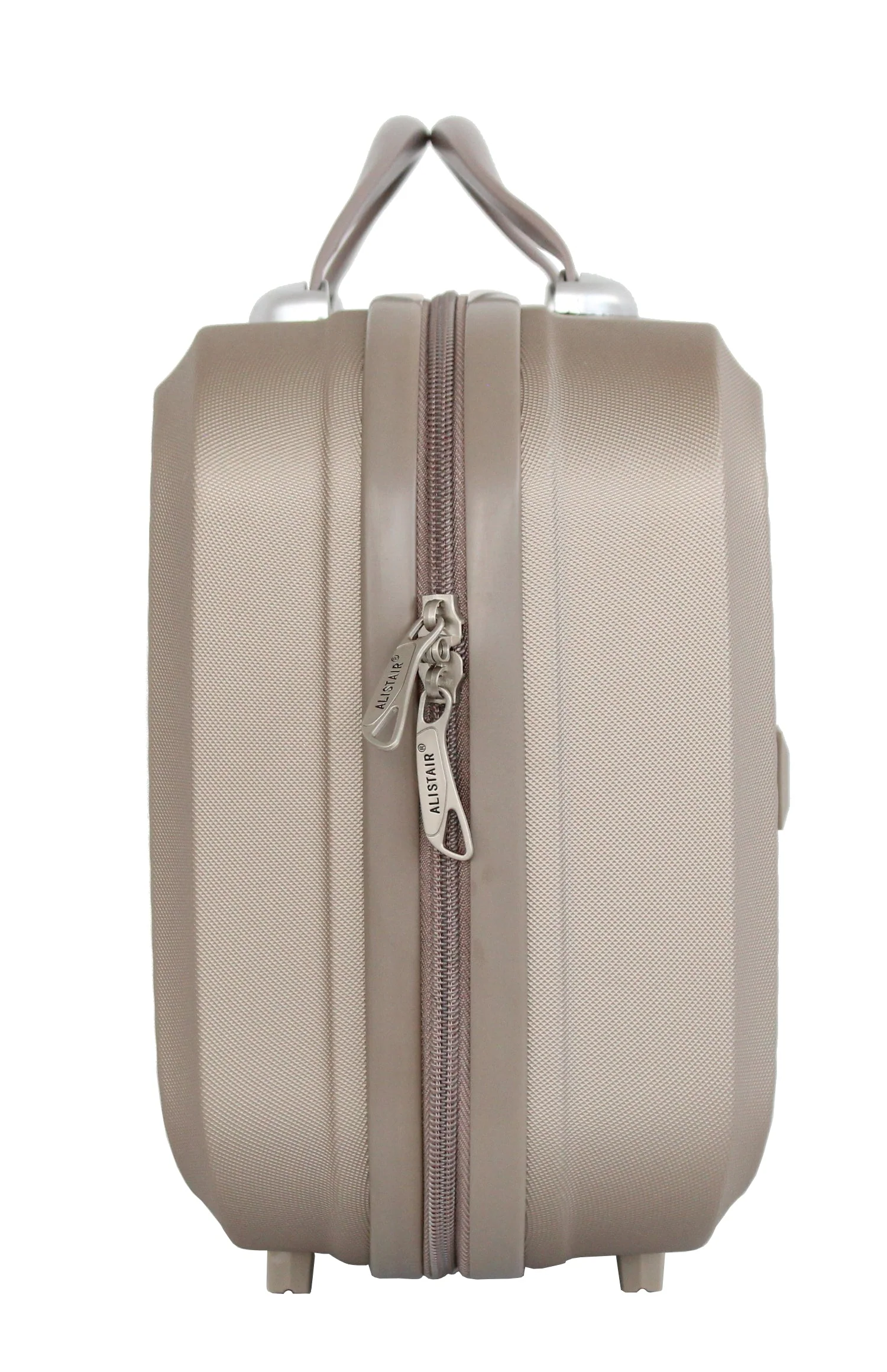 Valise cabine 55 cm et Vanity S Alistair - Collection Iron - 4 roues - ABS ultra résistant - Champagne – Image 7