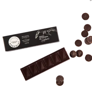 Barre de chocolat - Barre ganache au chocolat noir 72.5%