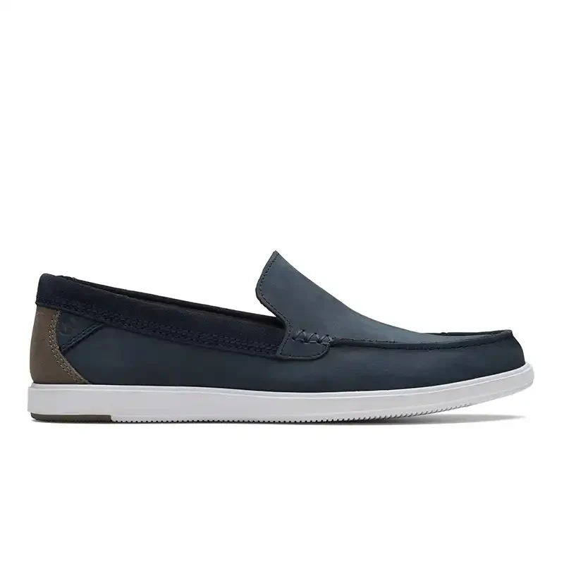 Bratton Loafer Navy Nubuck – Image 2