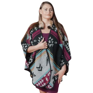 Châle écoresponsable Éclair