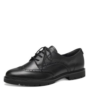 Tamaris - Derby Noir Cuir 23200-41-003