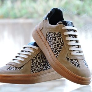 COCO ABRICOT (Ebersviller) Couleur : taupe / Léopard