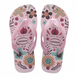 HAVAIANAS KIDS FLORES ROSA CREAM ROSE