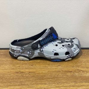 CROCS Classic All Terrain Clog para bleu et gris et noir