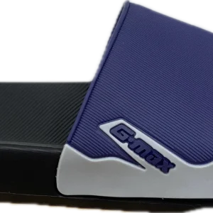 CLAQUETTE G.MAX bleu et gris et noir