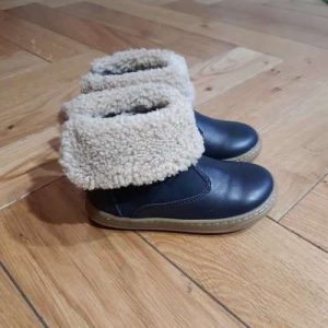 SHOOPOM BOUBA FUR BOOTS MARINE BOTTINE