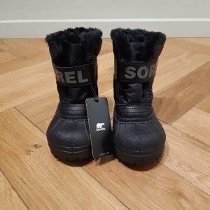 SOREL TODDLER SNOW COMMANDER NOIR botte de neige