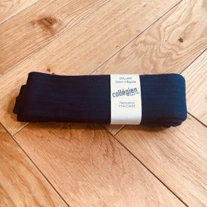 COLLEGIEN COLLANT COTON COTELE UNI MARINE