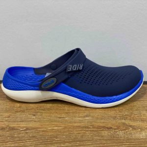 CROCS LITERIDE 360 CLOG bleu nuit et bleu et blanc