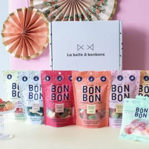 Boite Découverte "C'est Bonbon" pour 1 personne - La boîte à bonbons