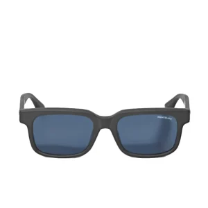 Lunettes de soleil carrée avec monture en acétate Montblanc Extreme 3.0 noir