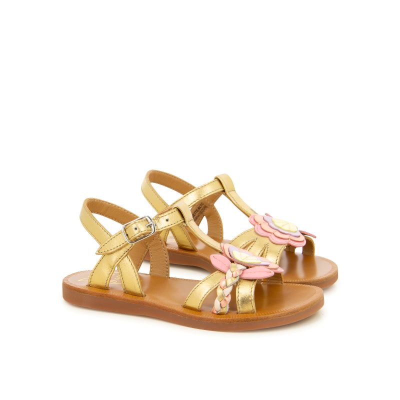 POM D’API PLAGETTE ALTO DORE SANDALES FILLE – Image 2